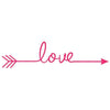 LOVE Heart Together Forever Bedroom Carved Wall Sticker - thedecorcare