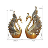 Luxury Creative Resin Swan Ornament Home Decoration - thedecorcare
