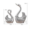 Luxury Creative Resin Swan Ornament Home Decoration - thedecorcare
