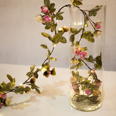 Flower Style Copper LED Fairy String Lights - thedecorcare