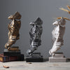 Abstract Sculpture Figurine Ornaments For  Home Decoration - thedecorcare