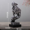 Abstract Sculpture Figurine Ornaments For  Home Decoration - thedecorcare