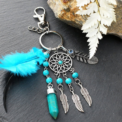 Handmade Dream Catcher Keychain Home Decor - thedecorcare