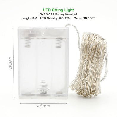 Pure Copper Wire LED String Lights For Decoration - thedecorcare