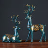European Style Resin Deer Figurine Statue For Home Decor - thedecorcare