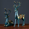 European Style Resin Deer Figurine Statue For Home Decor - thedecorcare