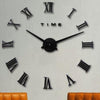 Latest Design 3D Big Mirror Clock Wall Stickers - thedecorcare