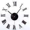 Latest Design 3D Big Mirror Clock Wall Stickers - thedecorcare