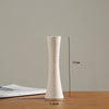 Modern Minimalist White Ceramic Dry Flower Vase - thedecorcare