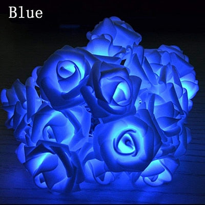 Rose Flower LED String Lights for Home Decoration - thedecorcare