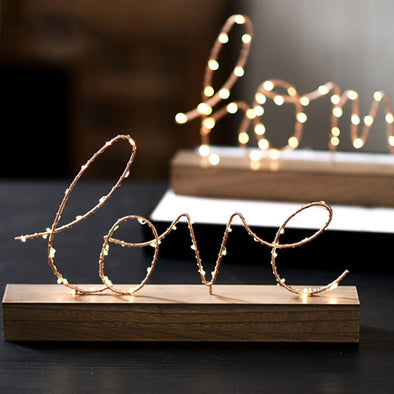 Creative Figurines Ornaments LED Lamp Light - thedecorcare