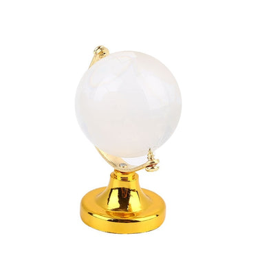 Crystal Globe Paperweight Stand Table Ornament - thedecorcare