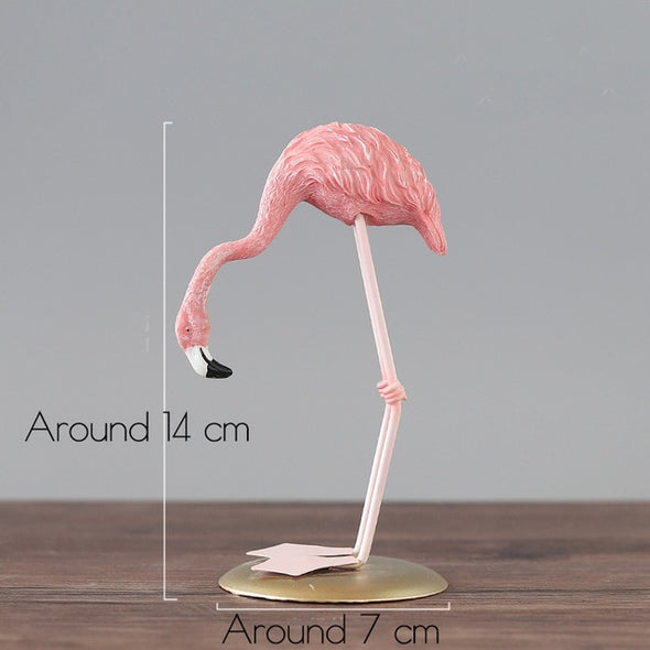 New Resin Flamingo Nordic style Room Decor - thedecorcare