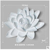 New Stereo Resin Lotus Fish Flowers Crafts Wall Decoration - thedecorcare