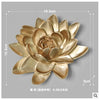 New Stereo Resin Lotus Fish Flowers Crafts Wall Decoration - thedecorcare