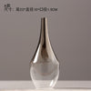 Creative Silver Gradient Dried Flower Nordic Glass Vase - thedecorcare
